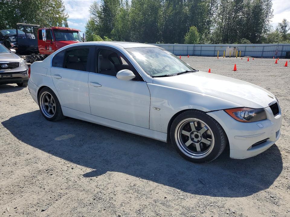 2006 BMW 3 series VIN WBAVB33506PS12838 COPART salvage auction — FRONT END, WA - BILL OF SALE, sold $250 on 2026-07-20 (photo 4)