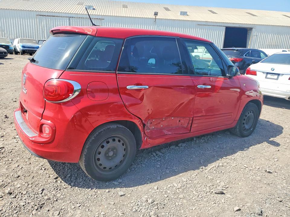 2014 Fiat VIN ZFBCFAAHXEZ011616 COPART salvage auction — SIDE, Pa - Certificate Of Salvage, sold $575 on 2026-07-13 (photo 3)