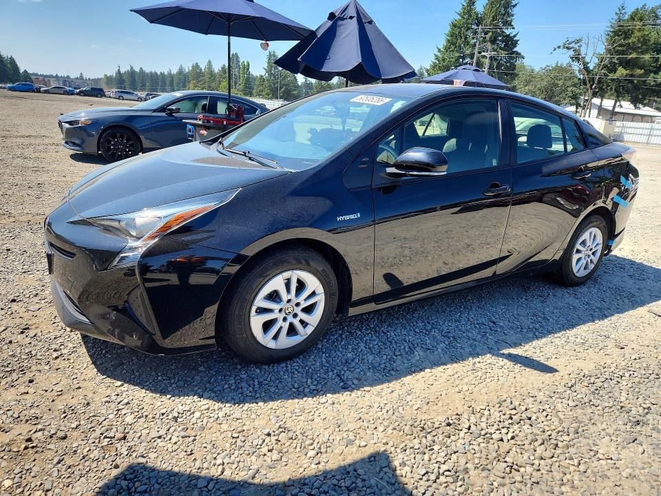 2016 Toyota Prius VIN JTDKBRFU2G3014041 COPART salvage auction — REAR END, Wa - Bill Of Sale, sold $2,400 on 2026-07-21 (photo 1)