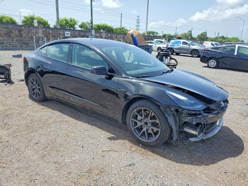 2023 Tesla Model 3 VIN 5YJ3E1EA0PF459479 COPART salvage auction — FRONT END, Fl - Certificate Of Title, sold $6,300 on 2026-07-22 (photo 4)