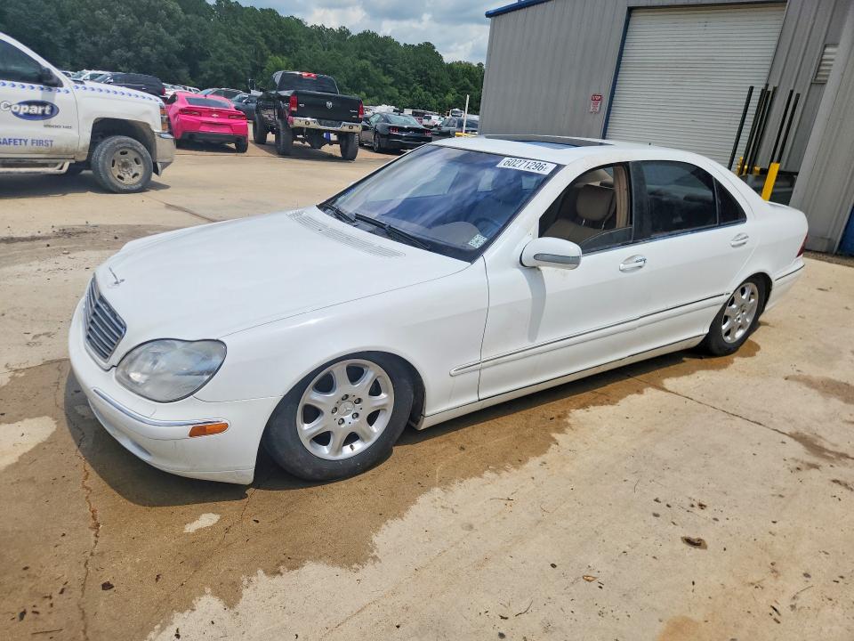 2001 Mercedes-benz S class VIN WDBNG75J21A151105 COPART salvage auction — MINOR DENT/SCRATCHES, Ms - Certificate Of Title, sold $350 on 2026-07-31 (photo 1)