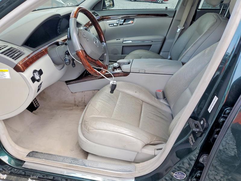 2010 Mercedes-benz S class VIN WDDNG8GB9AA329773 COPART salvage auction — REAR END, FL - CERT OF TITLE SLVG REBUILDABLE, sold $4,350 on 2026-08-04 (photo 7)