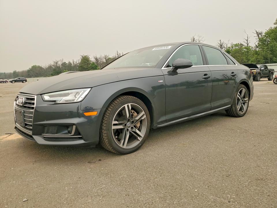 2017 Audi A4 VIN WAUFNAF46HA150435 COPART salvage auction — FRONT END, Ny - Mv-907A Salvage Certificate, sold $7,900 on 2026-07-27 (photo 1)