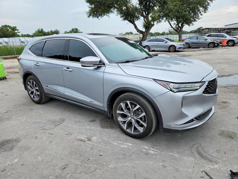 2023 Acura Mdx VIN 5J8YD9H43PL000412 COPART salvage auction — REAR END, Fl - Cert Of Title Slvg Rebuildable, sold $14,700 on 2026-07-28 (photo 4)