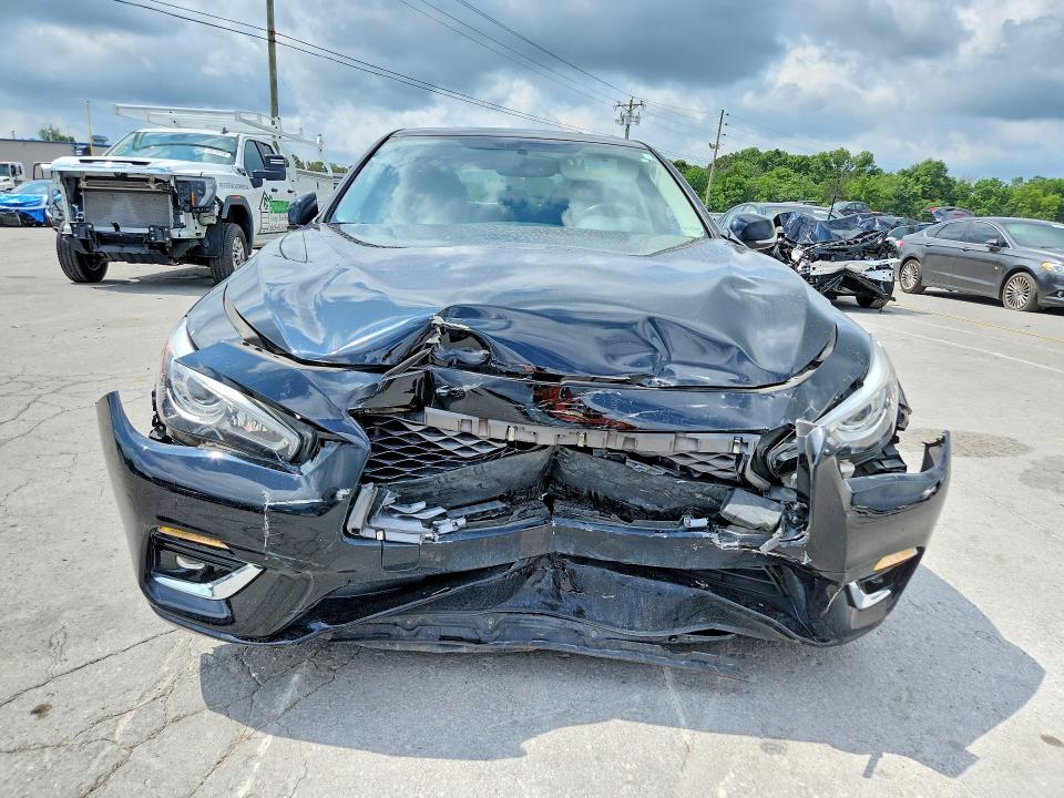 2020 Infiniti Q50 VIN JN1EV7AP2LM205346 COPART salvage auction — FRONT END, TN - SALVAGE CERTIFICATE (P), sold $975 on 2026-07-20 (photo 5)