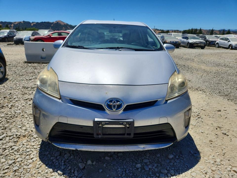 2013 Toyota Prius VIN JTDKN3DU3D0339527 COPART salvage auction — FRONT END, Ca - Salvage Certificate, sold $400 on 2026-07-30 (photo 5)