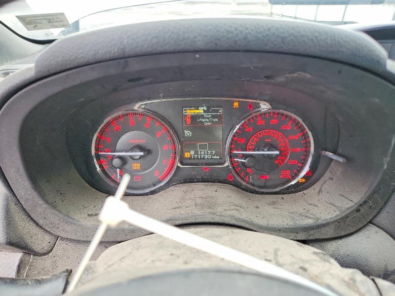 2016 Subaru Wrx VIN JF1VA1E64G9822348 COPART salvage auction — REAR END, VA - CERTIFICATE OF TITLE, sold $2,400 on 2026-07-29 (photo 9)