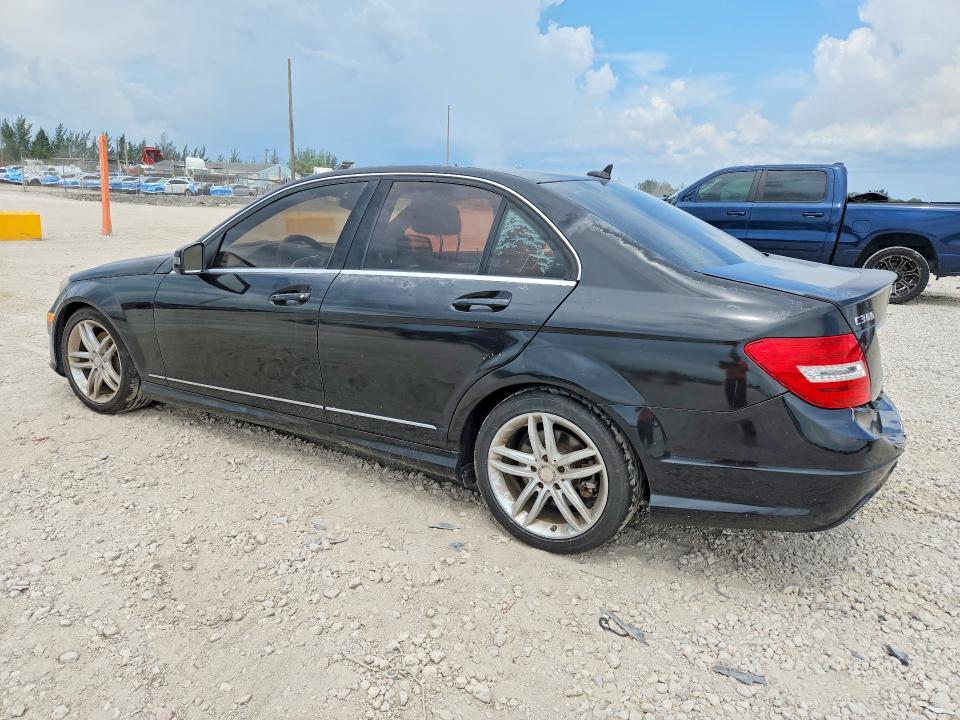 2014 Mercedes-benz VIN WDDGF8AB7EG201054 COPART salvage auction — FRONT END, Fl - Cert Of Title Slvg Rebuildable, sold $1,450 on 2026-08-11 (photo 2)