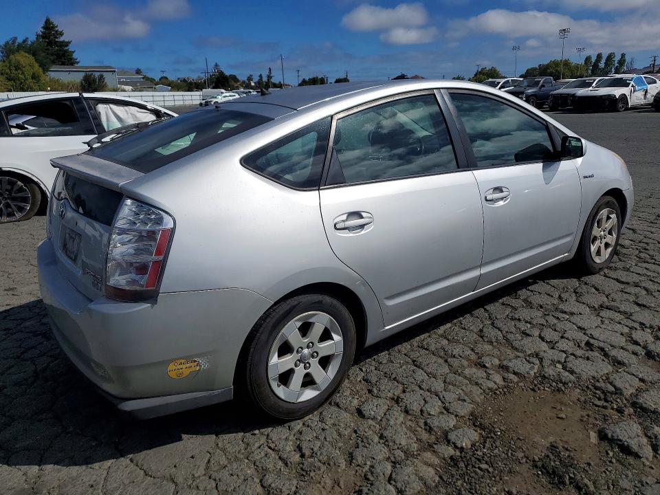 2007 Toyota Prius VIN JTDKB20U377629156 COPART salvage auction — SIDE, CA - SALVAGE CERTIFICATE, sold $450 on 2026-07-31 (photo 3)