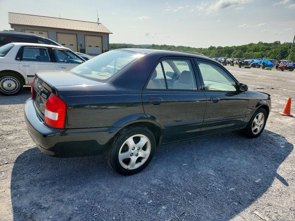 2002 Mazda Protege VIN JM1BJ226X21555098 COPART salvage auction — FRONT END, PA - CERTIFICATE OF SALVAGE, sold $350 on 2026-07-27 (photo 3)