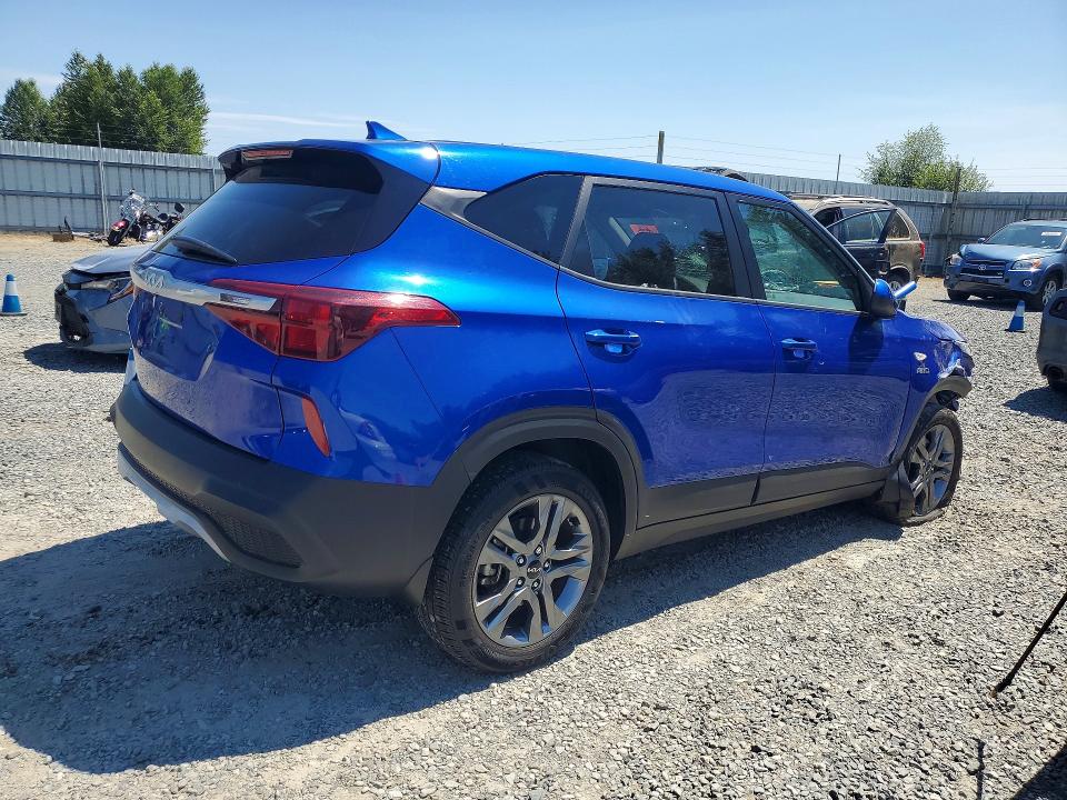 2022 Kia Seltos VIN KNDEPCAA2N7341330 COPART salvage auction — FRONT END, Wa - Bill Of Sale, sold $1,750 on 2026-07-27 (photo 3)