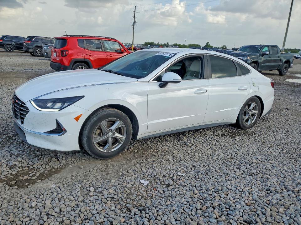 2023 Hyundai Sonata VIN KMHL24JA2PA255450 COPART salvage auction — REAR END, TX - CERTIFICATE OF TITLE, sold $2,650 on 2026-07-23 (photo 1)