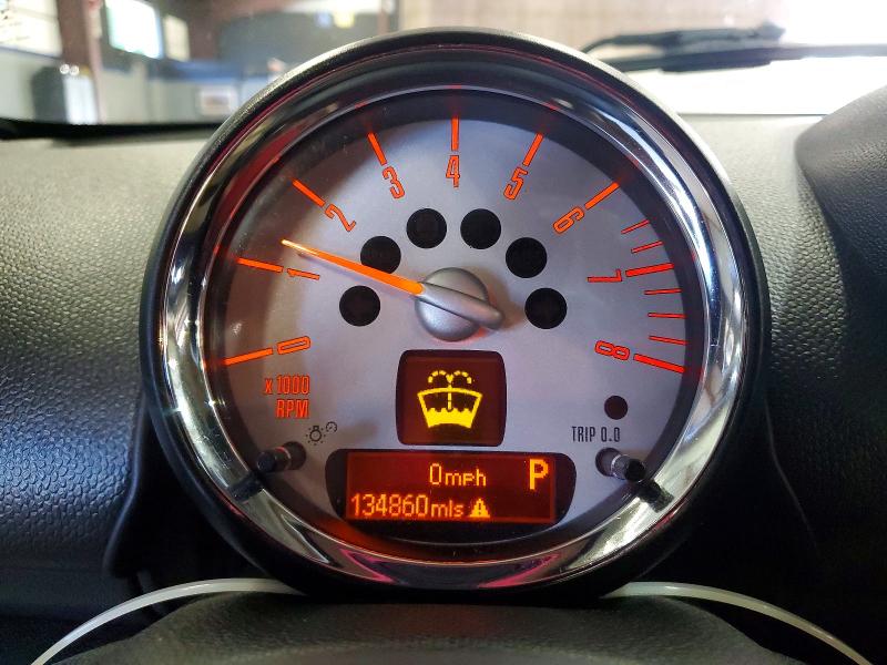 2012 Mini Cooper VIN WMWZC5C53CWL62454 COPART salvage auction — MINOR DENT/SCRATCHES, Nm - Certificate Of Title (P), sold $3,300 on 2026-07-16 (photo 9)