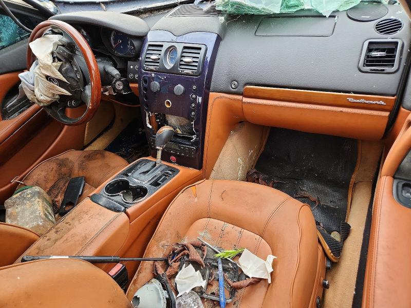 2008 Maserati Quattroporte VIN ZAMFE39A980033515 COPART salvage auction — FRONT END, FL - CERT OF TITLE-REBUILT, sold $275 on 2026-07-29 (photo 8)