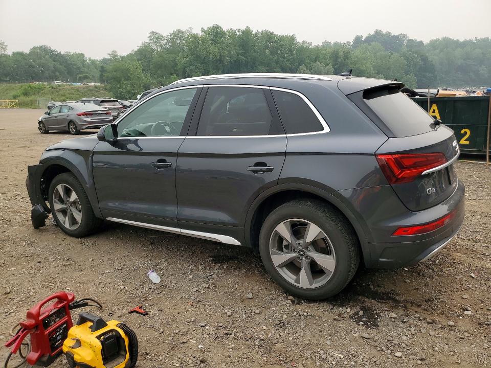 2023 Audi Q5 VIN WA1BBAFY9P2048515 COPART salvage auction — FRONT END, NY - MV-907A SALVAGE CERTIFICATE, sold $350 on 2026-07-21 (photo 2)
