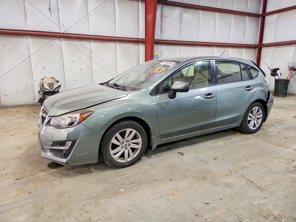 2016 Subaru Impreza VIN JF1GPAB64GH309912 COPART salvage auction — REAR END, MD - CERT OF SALVAGE < 75% DAMAGE, sold $275 on 2026-07-28 (photo 1)