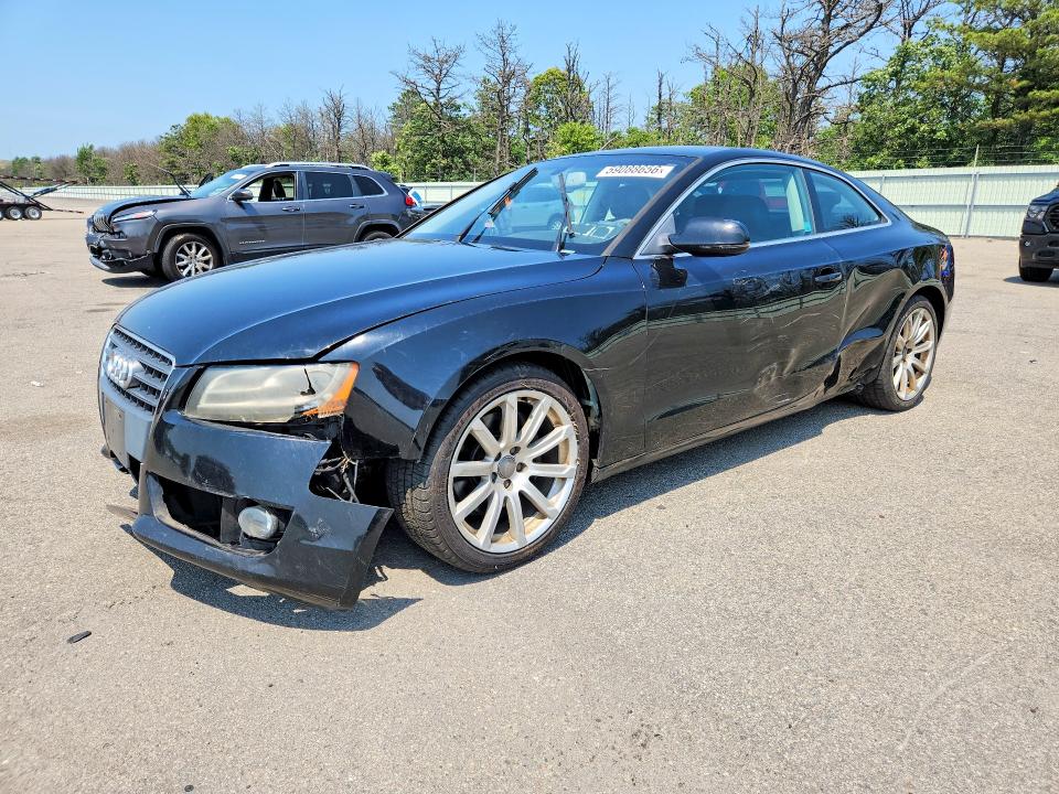 2012 Audi A5 VIN WAULFAFRXCA033607 COPART salvage auction — FRONT END, Ny - Mv-907A Salvage Certificate, sold $400 on 2026-07-13 (photo 1)