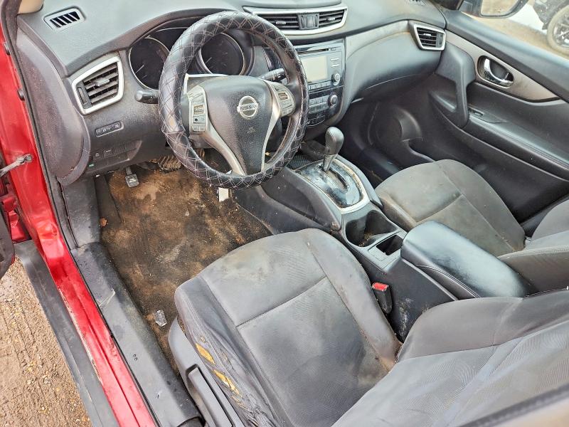 2016 Nissan Rogue VIN KNMAT2MT1GP664823 COPART salvage auction — FRONT END, LA - CERTIFICATE OF TITLE (P), sold $675 on 2026-07-31 (photo 8)