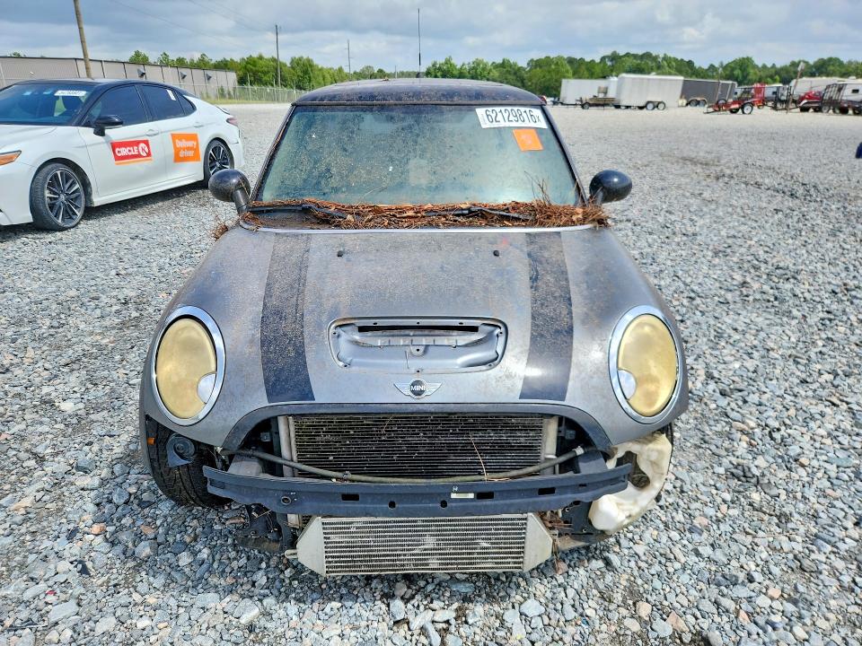 2010 Mini Cooper VIN WMWMF7C56ATX42433 COPART salvage auction — FRONT END, Ga - Certificate Of Title, sold $200 on 2026-07-28 (photo 5)