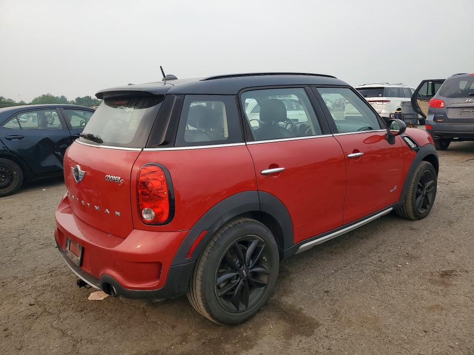 2016 Mini Cooper VIN WMWZC5C58GWU21293 COPART salvage auction — REAR END, PA - CERTIFICATE OF SALVAGE, sold $550 on 2026-07-21 (photo 3)