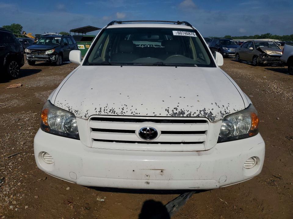 2006 Toyota Highlander VIN JTEEP21AX60143871 COPART salvage auction — REAR END, Mo - Salvage Certificate Of Title, sold $550 on 2026-07-30 (photo 5)