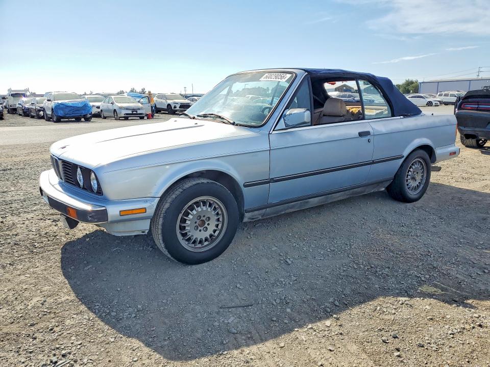 1991 BMW 3er VIN WBABB2317MEC24751 COPART salvage auction — MINOR DENT/SCRATCHES, Ca - Dis/Dlr/Exp Only Clean Title (P), sold $1,950 on 2026-07-17 (photo 1)