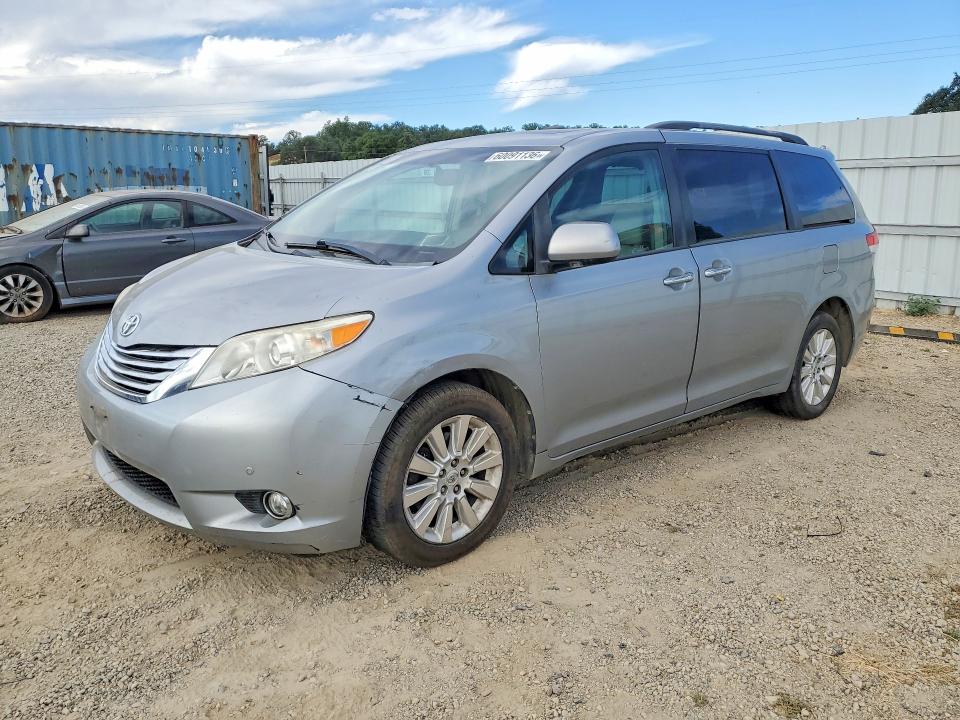 2011 Toyota Sienna VIN 5TDDK3DC5BS026448 COPART salvage auction — MECHANICAL, Ca - Dis/Dlr/Exp Only Clean Title, sold $1,700 on 2026-07-31 (photo 1)