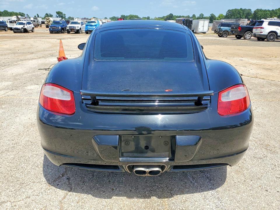 2007 Porsche Cayman VIN WP0AB29827U780363 COPART salvage auction — MECHANICAL, TX - CERTIFICATE OF TITLE, sold $1,100 on 2026-07-27 (photo 6)