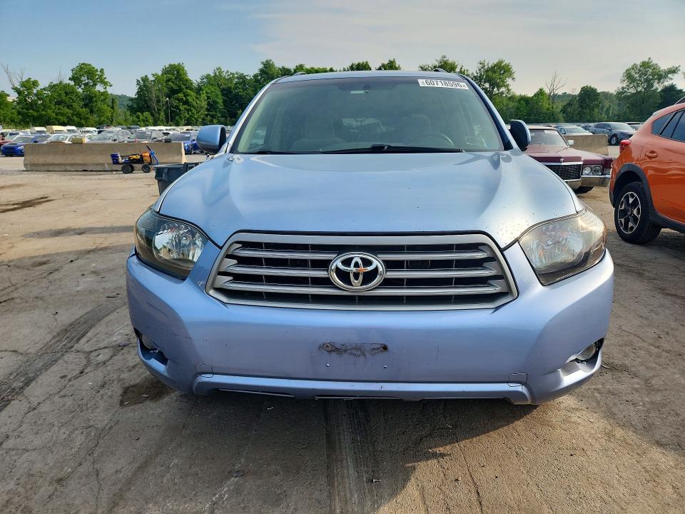 2008 Toyota Highlander VIN JTEES41A182050237 COPART salvage auction — NORMAL WEAR, NY - CERTIFICATE OF TITLE, sold $2,150 on 2026-07-25 (photo 5)