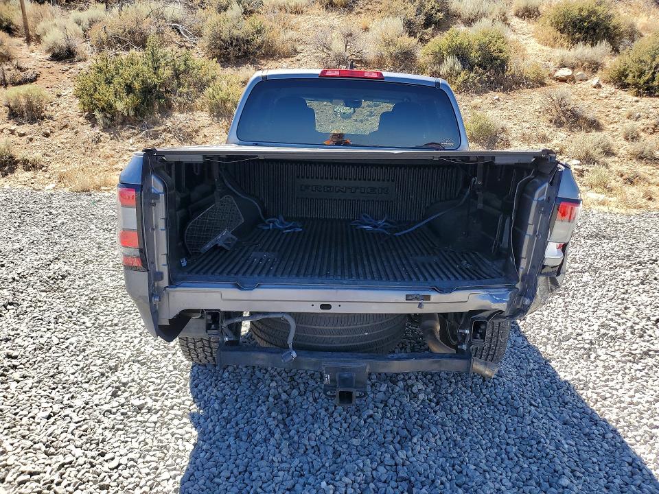 2023 Nissan Navara (frontier) VIN 1N6ED1EK9PN672241 COPART salvage auction — REAR END, Nv - Salvage Title, sold $12,200 on 2026-08-20 (photo 6)