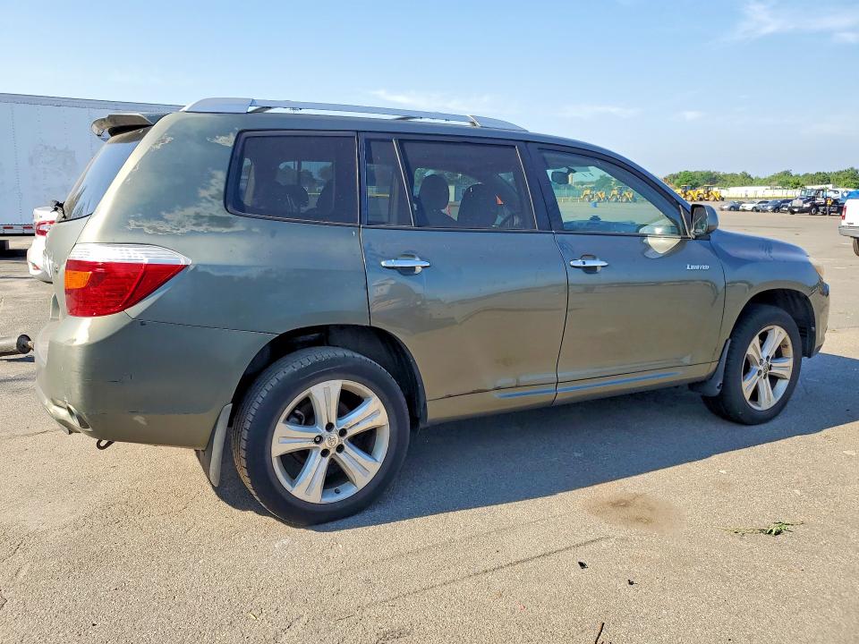2008 Toyota Highlander VIN JTEES42A782040990 COPART salvage auction — UNDERCARRIAGE, NY - CERTIFICATE OF TITLE, sold $80 on 2026-07-22 (photo 3)