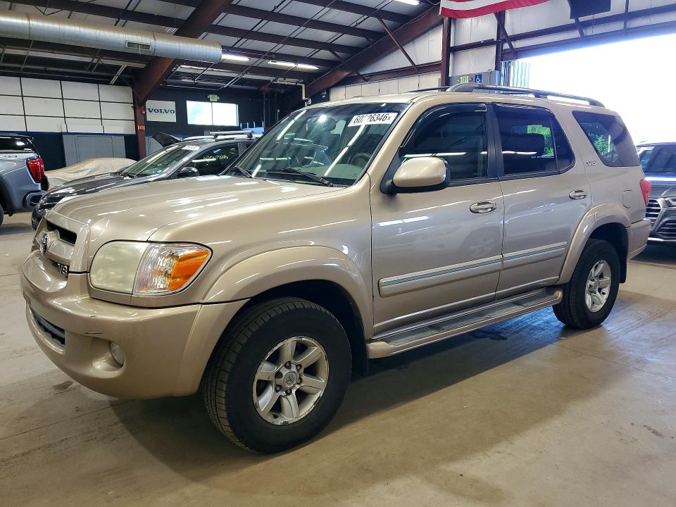 2007 Toyota Sequoia VIN 5TDBT44A57S290513 COPART salvage auction — MINOR DENT/SCRATCHES, Ma - Certificate Of Title, sold $575 on 2026-07-30 (photo 1)