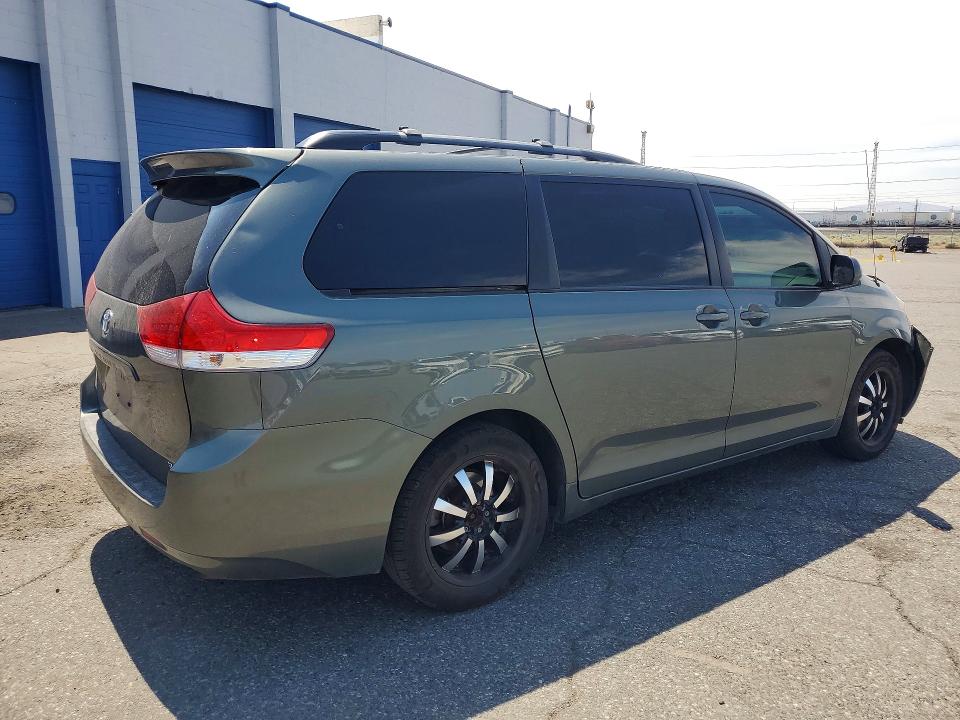 2014 Toyota Sienna VIN 5TDDK3DC8ES084347 COPART salvage auction — FRONT END, Wa - Bill Of Sale, sold $5,800 on 2026-07-31 (photo 3)