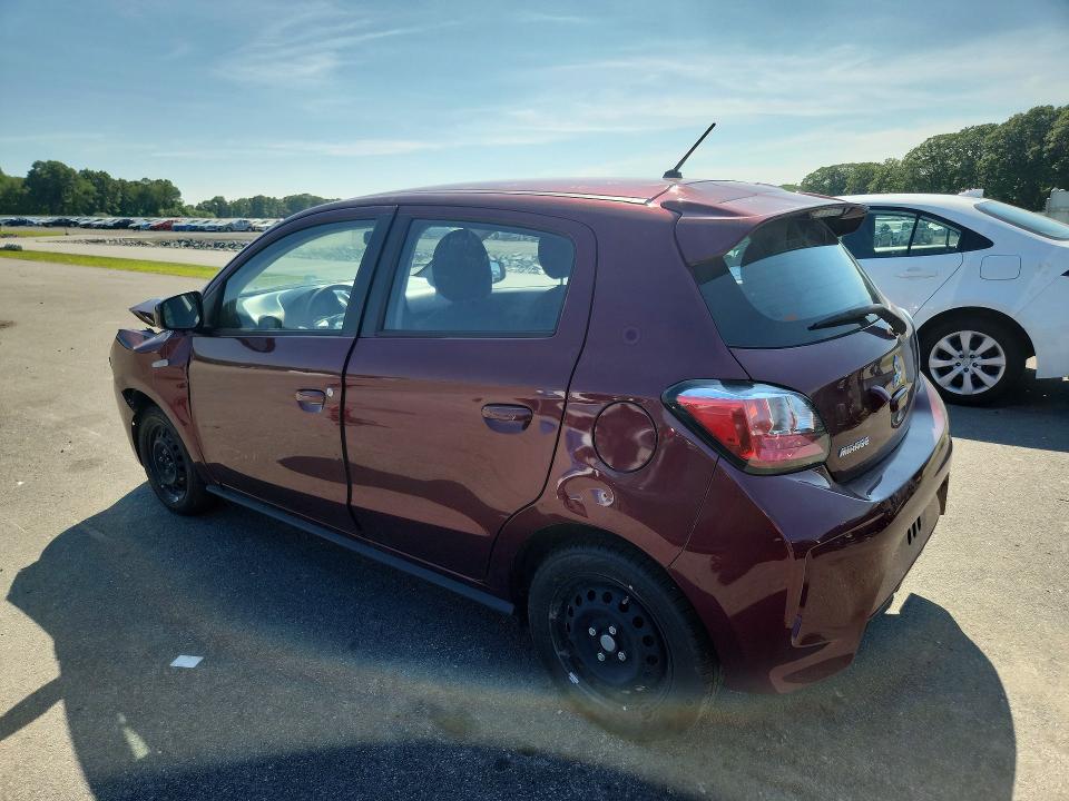 2024 Mitsubishi Mirage VIN ML32AUHJ2RH019063 COPART salvage auction — FRONT END, Fl - Cert Of Title Slvg Rebuildable, sold $100 on 2026-07-22 (photo 2)