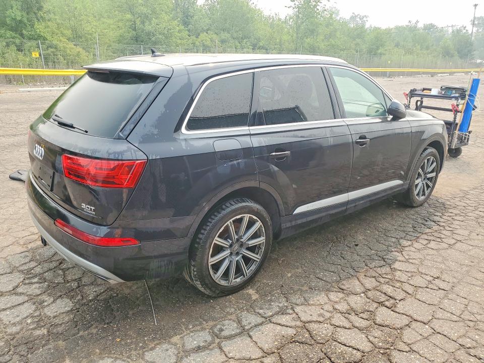2018 Audi Q7 VIN WA1VAAF74JD005557 COPART salvage auction — MINOR DENT/SCRATCHES, Mi - Certificate Of Title, sold $1,600 on 2026-07-31 (photo 3)