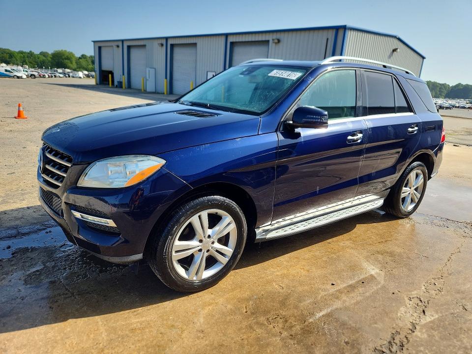 2015 Mercedes-benz Ml-class VIN 4JGDA5JB0FA443114 COPART salvage auction — MINOR DENT/SCRATCHES, Tn - Certificate Of Title (P), sold $1,600 on 2026-07-28 (photo 1)