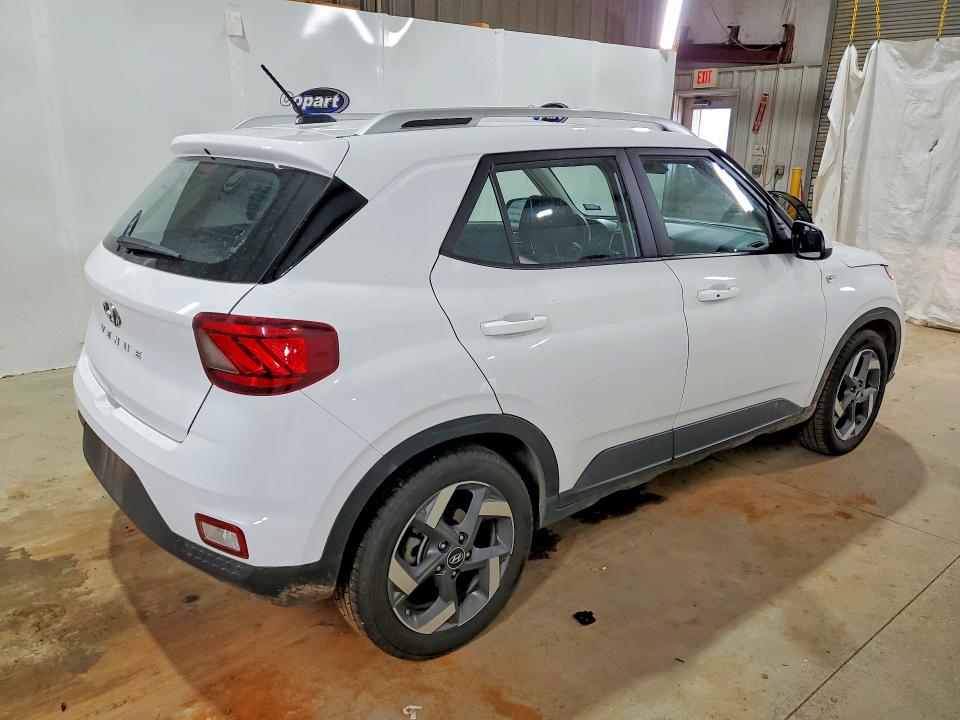 2025 Hyundai Venue VIN KMHRC8A33SU353877 COPART salvage auction — FRONT END, TX - CERTIFICATE OF TITLE, sold $10,000 on 2026-07-27 (photo 3)
