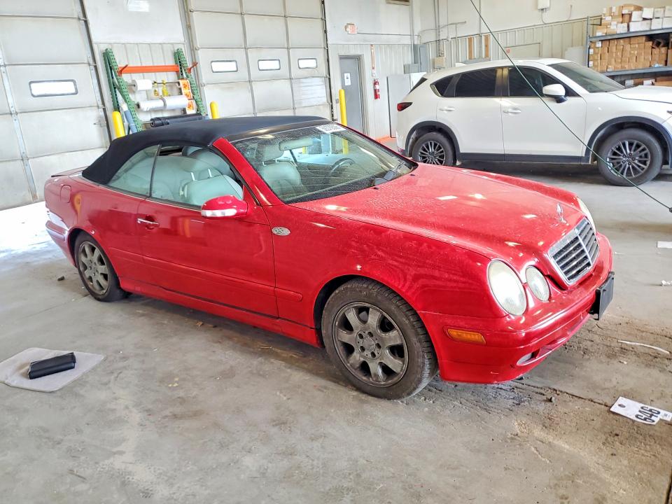 2003 Mercedes-benz Clk-class VIN WDBLK65G53T135413 COPART salvage auction — FRONT END, MO - CERTIFICATE OF TITLE, sold $1,000 on 2026-07-28 (photo 4)