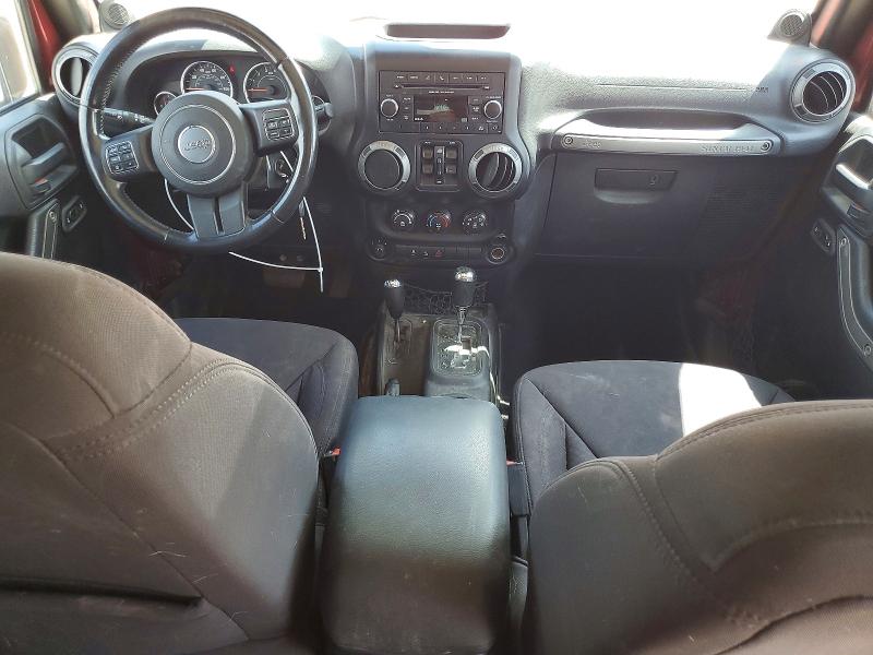 2013 Jeep Wrangler unlimited VIN 1C4BJWDG0DL574005 COPART salvage auction — MECHANICAL, TX - CERTIFICATE OF TITLE, sold $950 on 2026-07-09 (photo 8)