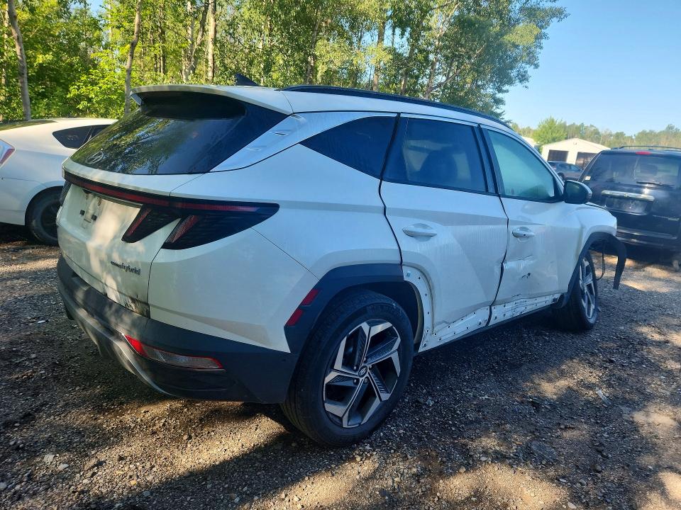 2022 Hyundai Tucson VIN KM8JCCA11NU024985 COPART salvage auction — FRONT END, On - Permit Salvage, sold $2,200 on 2026-07-28 (photo 3)