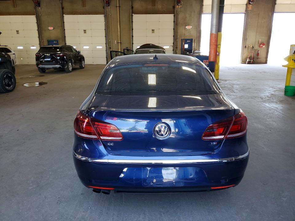 2016 Volkswagen Passat cc VIN WVWBN7AN5GE514887 COPART salvage auction — REAR END, Mn - Cert Of Title-Salvage, sold $1,550 on 2026-07-23 (photo 6)