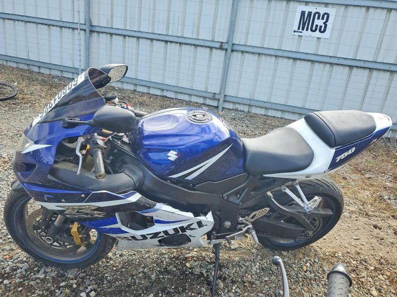 2004 Suzuki Gsx-r750 k VIN JS1GR7JA642104937 COPART salvage auction — SIDE, Ok - Certificate Of Title, sold $1,650 on 2026-07-20 (photo 3)