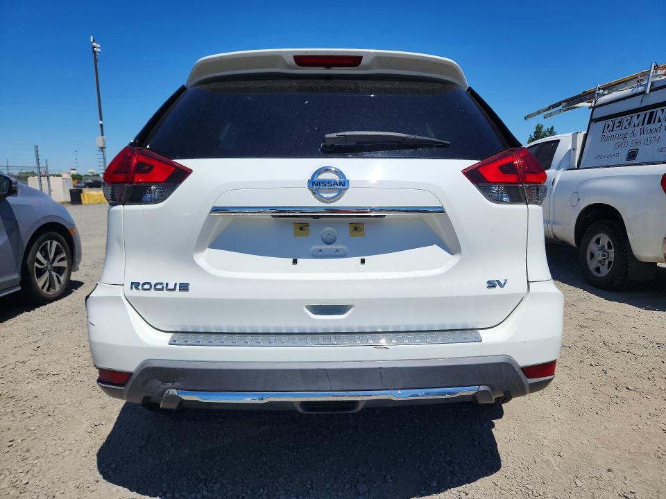 2017 Nissan Rogue VIN KNMAT2MT7HP591863 COPART salvage auction — MINOR DENT/SCRATCHES, Ca - Certificate Of Title, sold $1,000 on 2026-07-28 (photo 6)