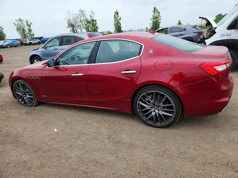 2018 Maserati Ghibli VIN ZAM57YTS0J1278529 COPART salvage auction — FRONT END, Qc - Gravement Accidente, sold $11,600 on 2026-08-04 (photo 2)