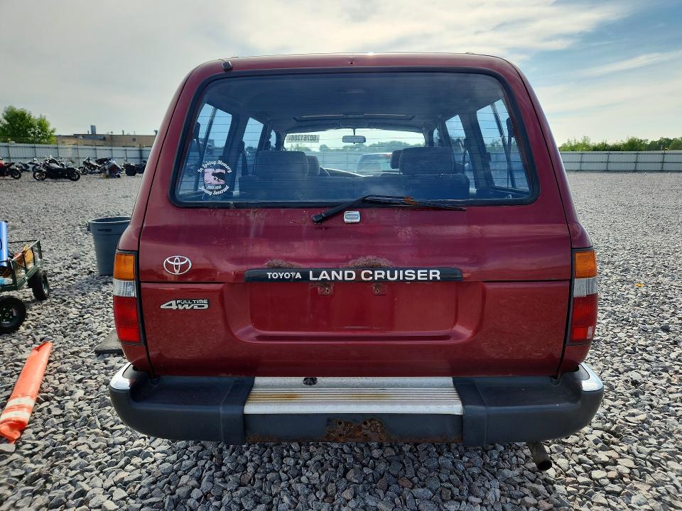 1991 Toyota Land cruiser VIN JT3FJ80W1M0012632 COPART salvage auction — FRONT END, WI - CERTIFICATE OF TITLE (P), sold $4,800 on 2026-07-27 (photo 6)