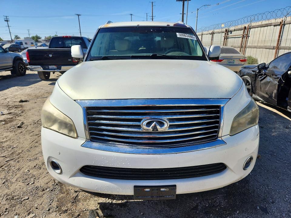 2011 Infiniti Qx56 VIN JN8AZ2NF8B9501918 COPART salvage auction — MINOR DENT/SCRATCHES, Ca - Dis/Dlr/Exp Only Clean Title, sold $575 on 2026-07-09 (photo 5)