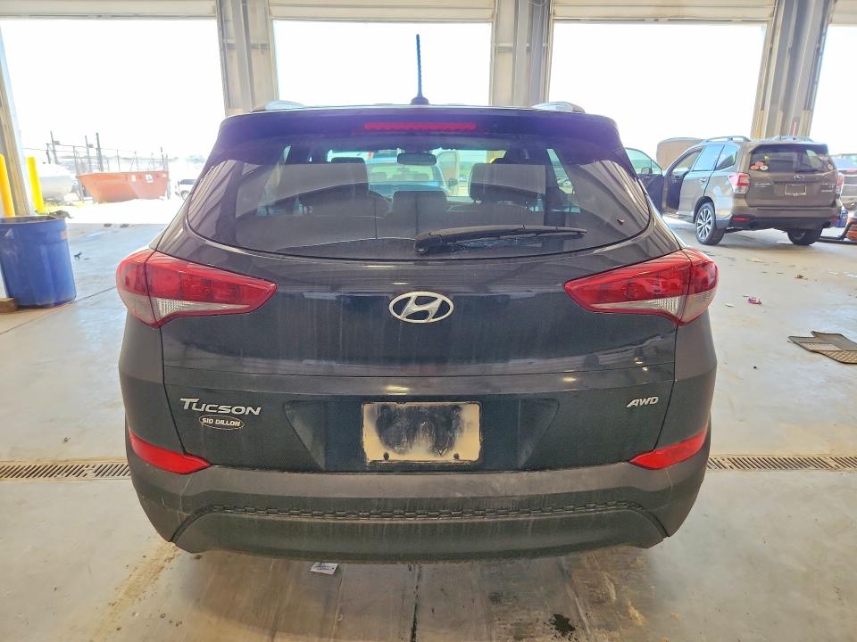 2017 Hyundai Tucson VIN KM8J3CA46HU431084 COPART salvage auction — HAIL, Ne - Certificate Of Title (P), sold $2,700 on 2026-07-23 (photo 6)