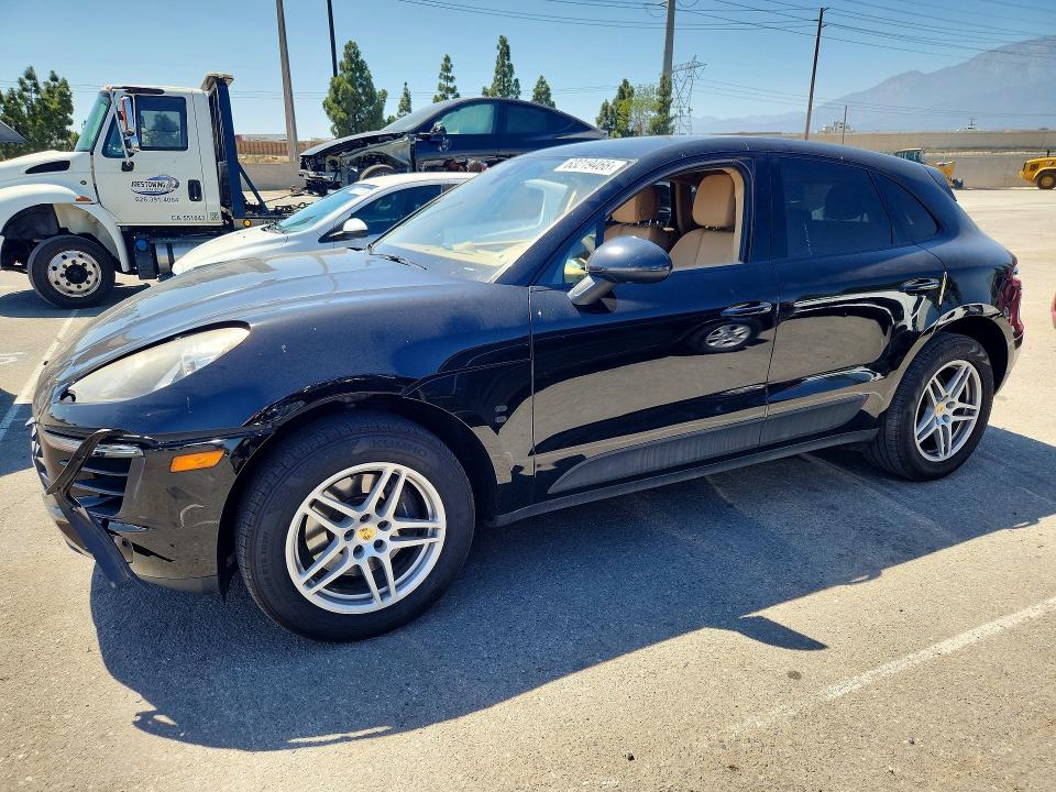 2017 Porsche Macan VIN WP1AA2A53HLB01551 COPART salvage auction — FRONT END, Ca - Salvage Certificate, sold $3,200 on 2026-08-20 (photo 1)