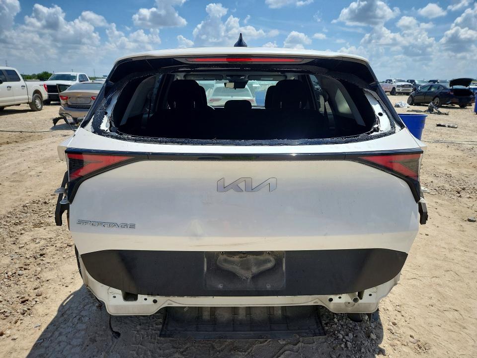 2023 Kia Sportage VIN KNDPU3AF4P7162559 COPART salvage auction — REAR END, TX - CERTIFICATE OF TITLE, sold $7,200 on 2026-07-15 (photo 6)
