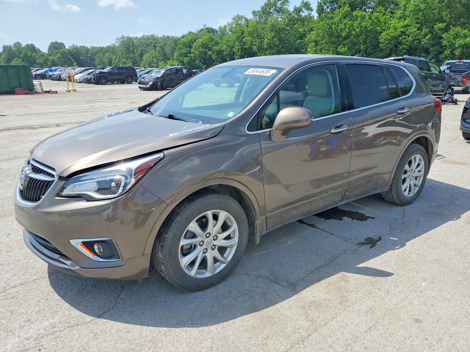 2019 Buick Envision VIN LRBFX1SA9KD010151 COPART salvage auction — FRONT END, Pa - Certificate Of Salvage, sold $3,100 on 2026-07-23 (photo 1)